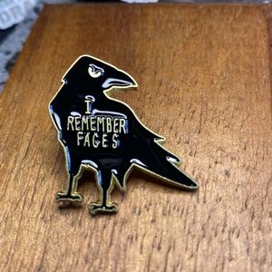 I Remember Faces Crow Raven
